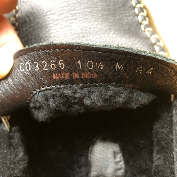 Cole Haan Men’s  Loafers Slip On with Fur Lining Black size 10.5 - Picture 10 of 12